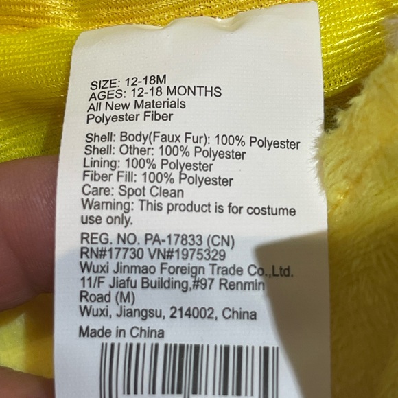 NWT Hyde and Eek Infant Ostrich Costume Sz 12-18 Mo - Picture 8 of 9